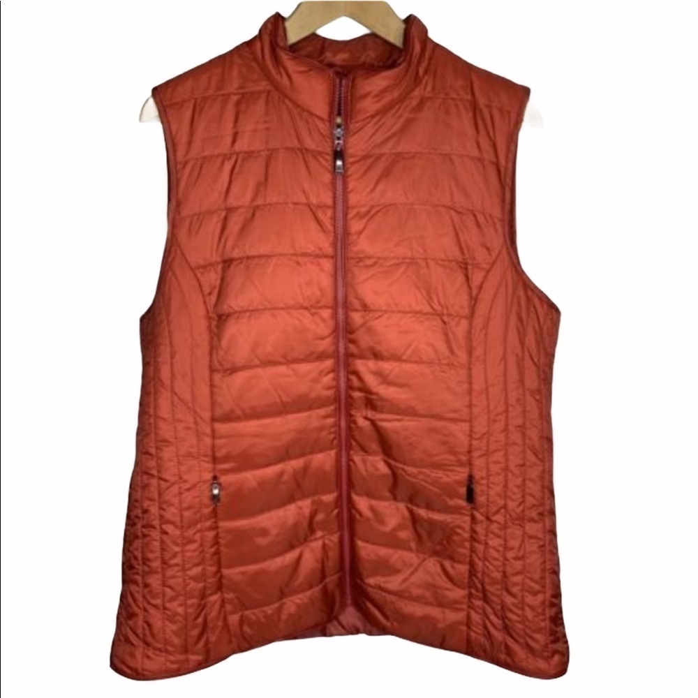 New Lisa Tossa Womens Puffer Vest Size 42 M/L